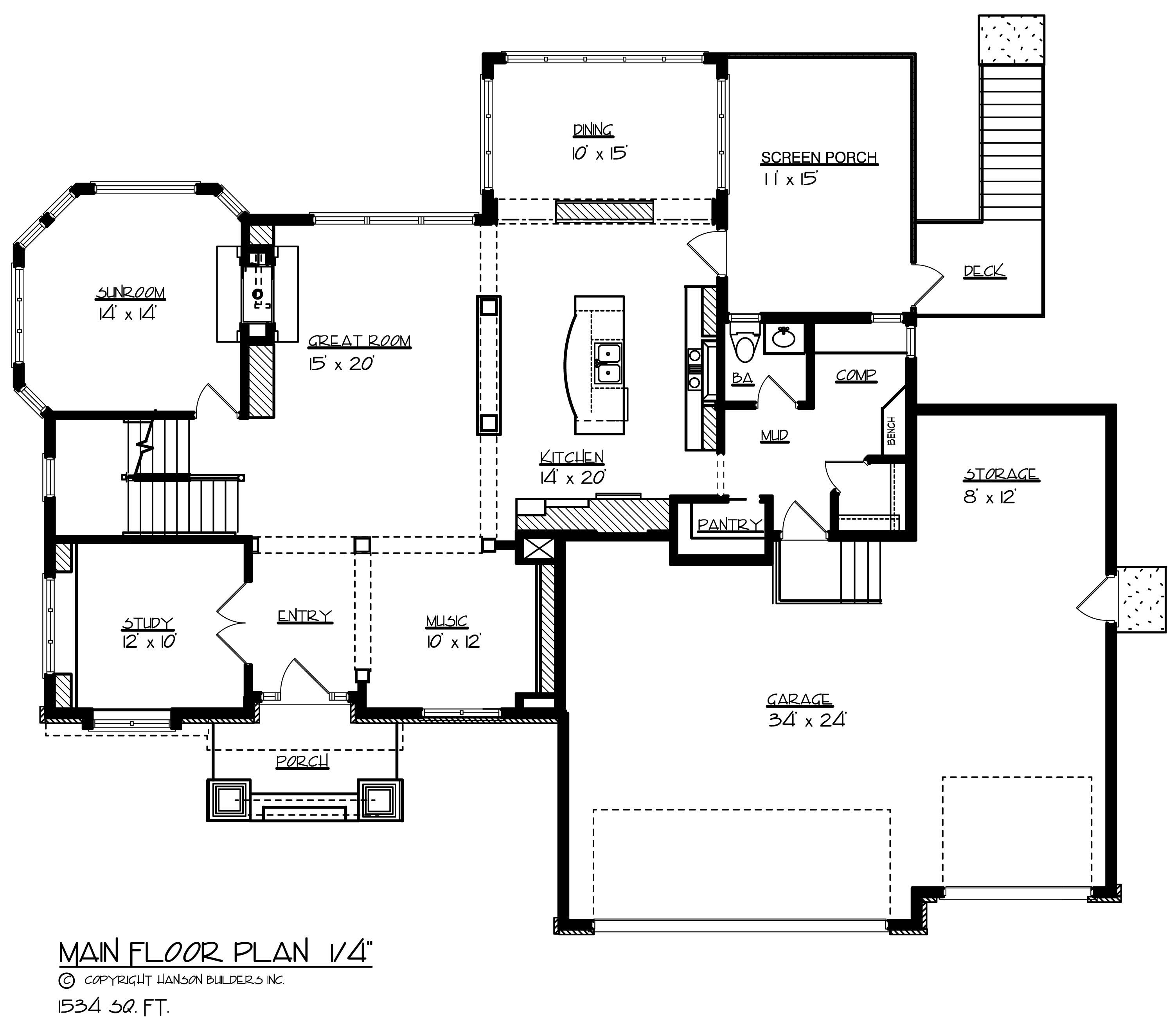 Floor Plan First Story