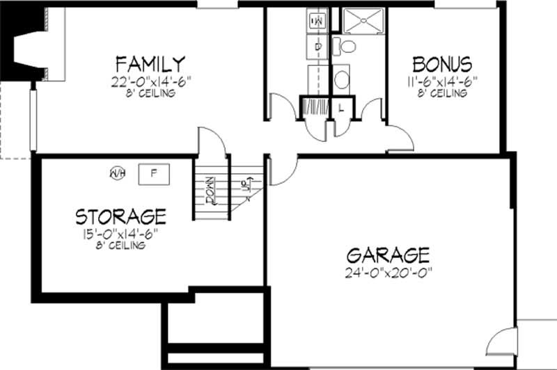 Floor Plan First Story
