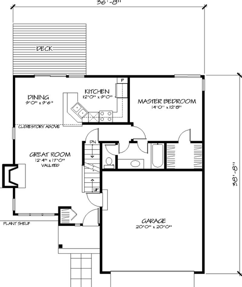Floor Plan First Story