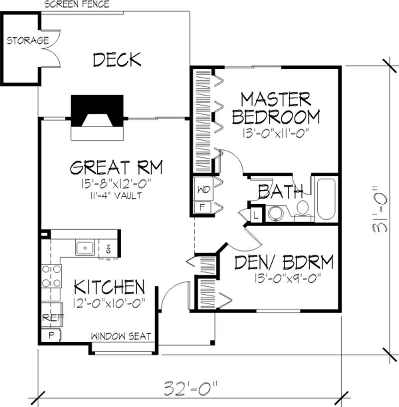 Floor Plan First Story