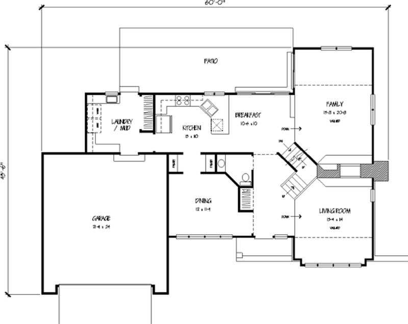 Floor Plan First Story
