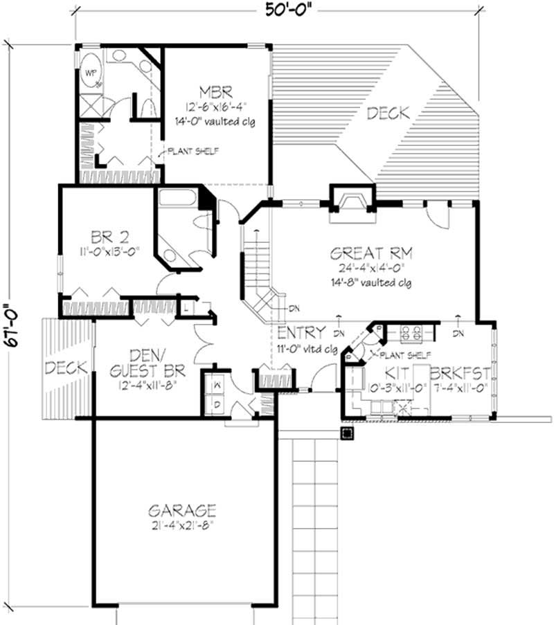 Floor Plan First Story