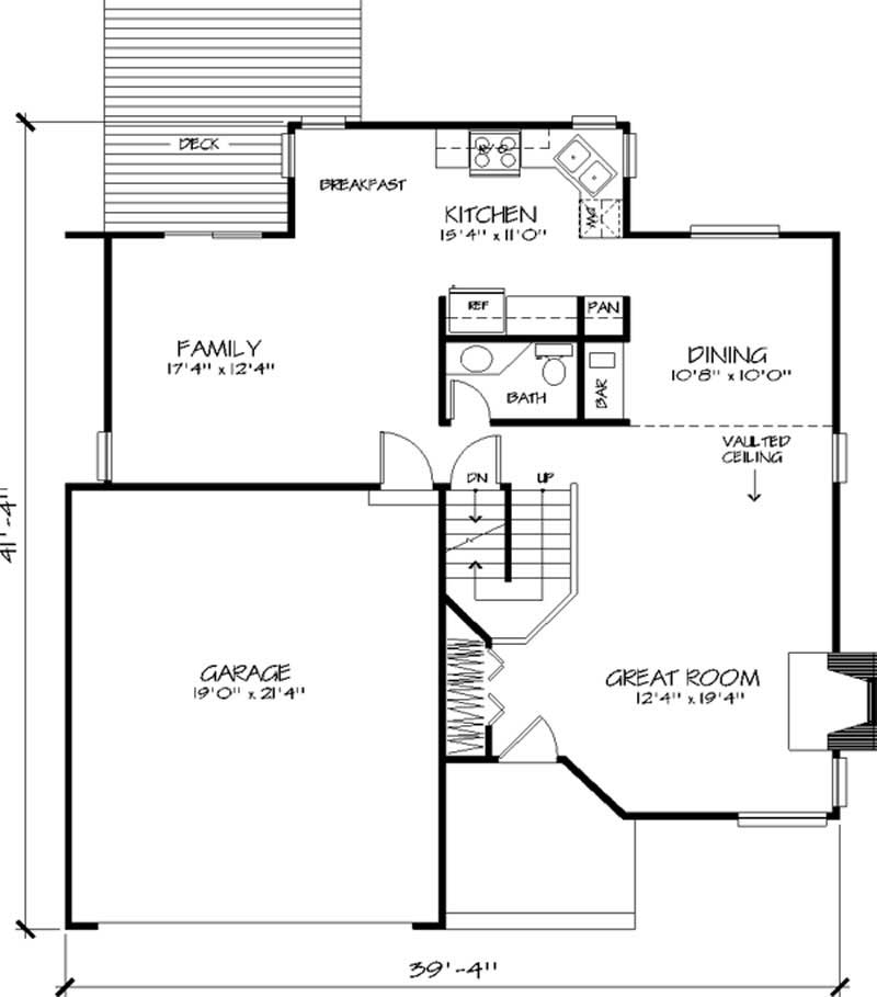Floor Plan First Story
