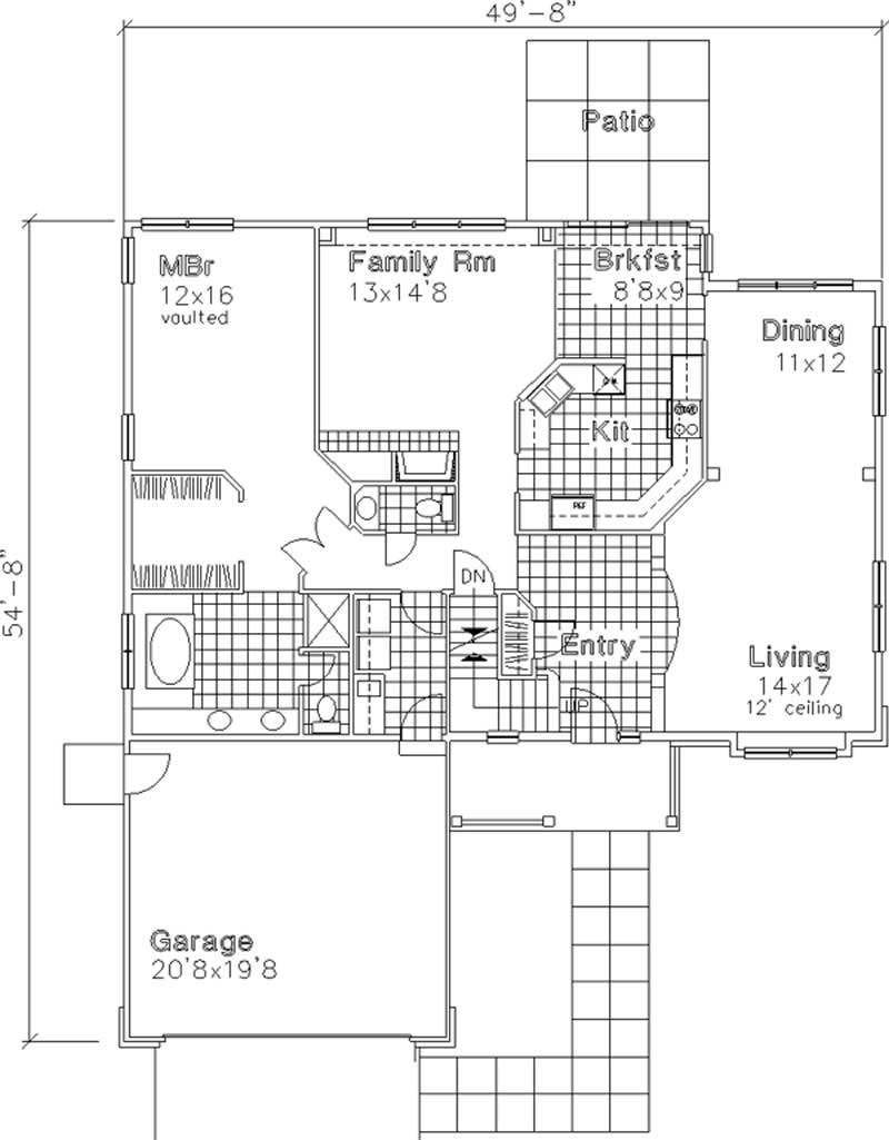 Floor Plan First Story