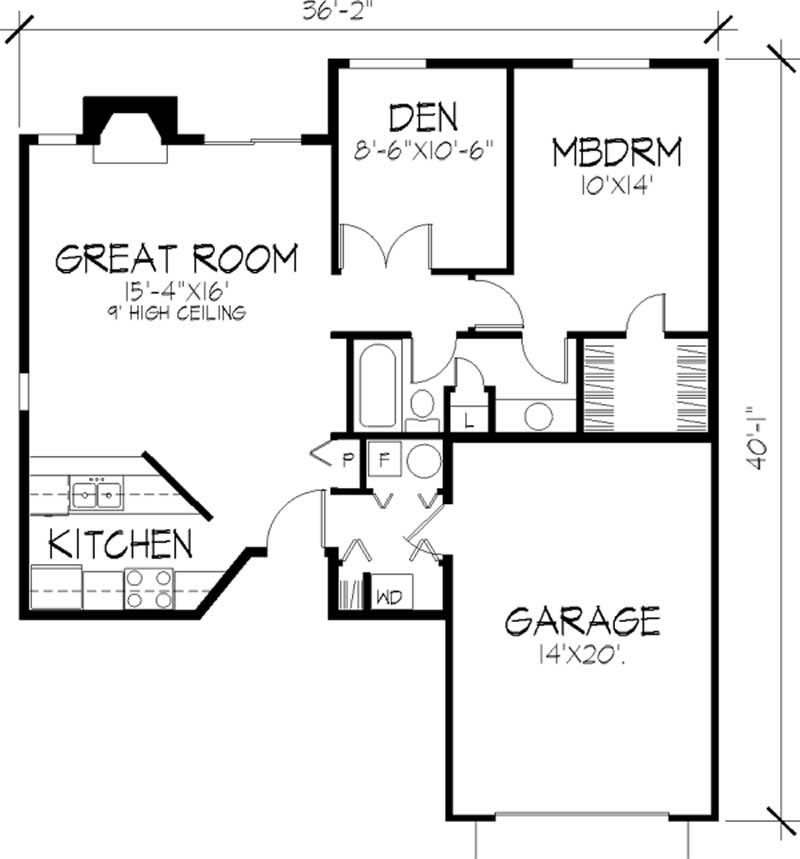 Floor Plan First Story