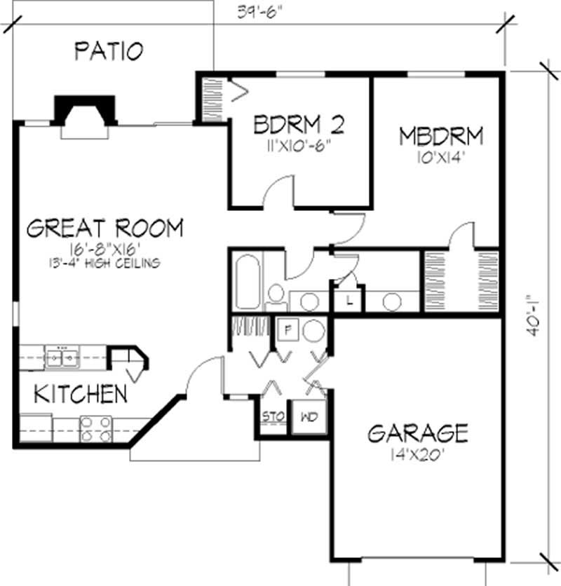Floor Plan First Story
