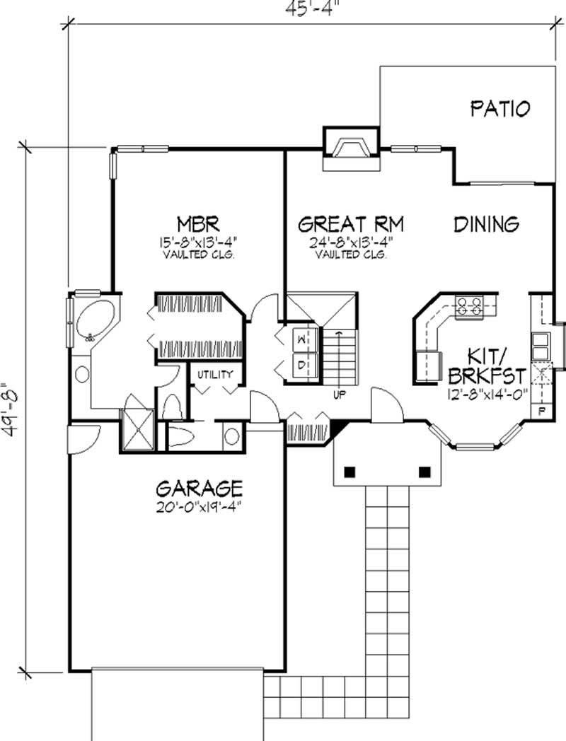 Floor Plan First Story