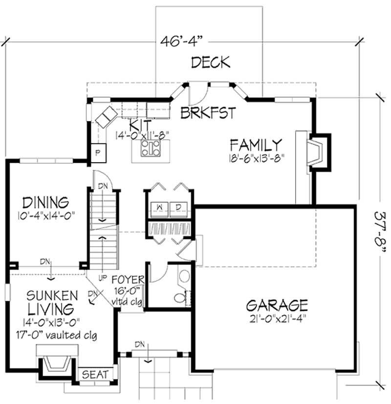 Floor Plan First Story