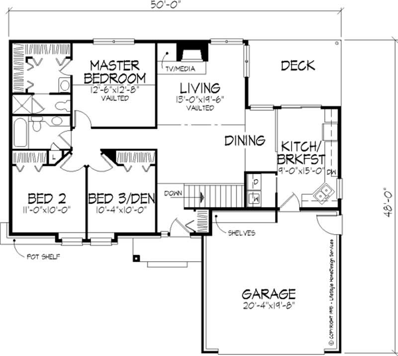 Floor Plan First Story