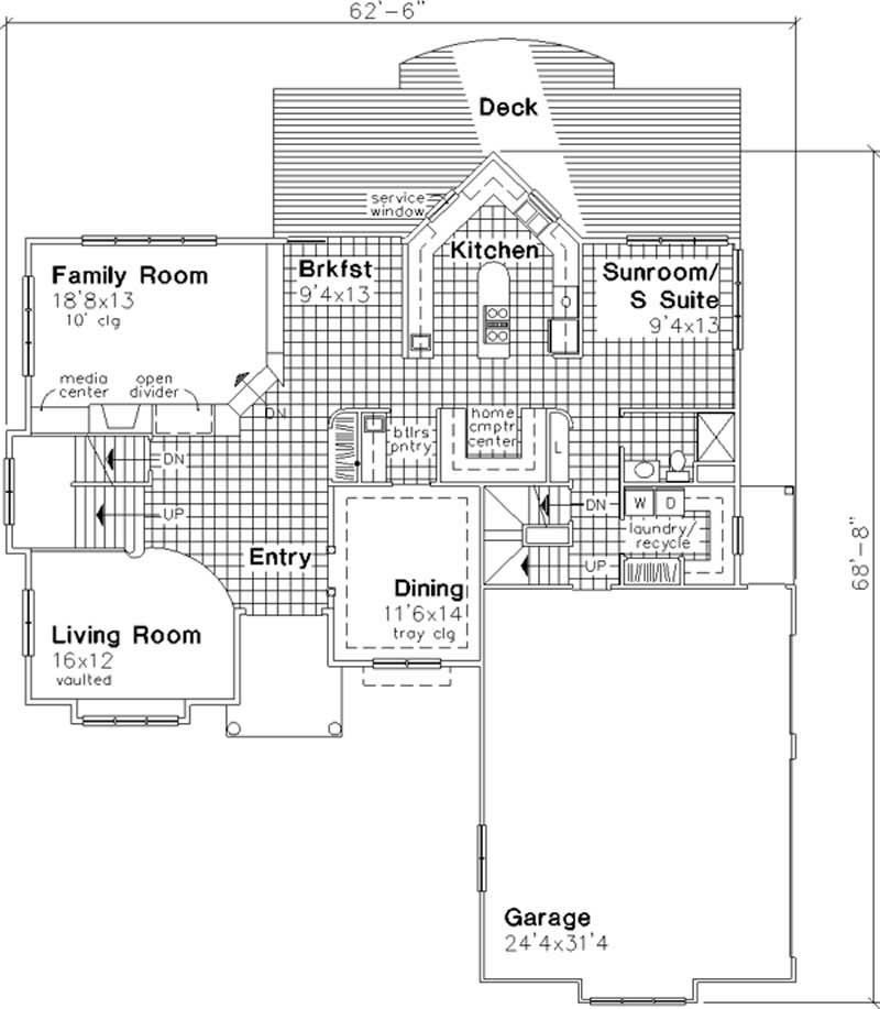 Floor Plan First Story