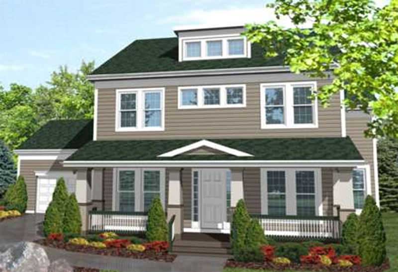 3-Bedroom, 2701 Sq Ft Ranch House Plan - 146-1965 - Front Exterior