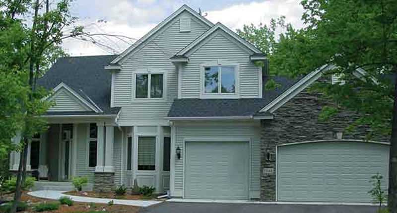 3-Bedroom, 4172 Sq Ft Colonial House Plan - 146-1969 - Front Exterior