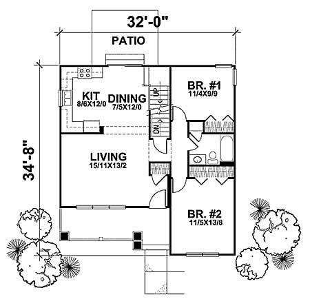 Floor Plan First Story