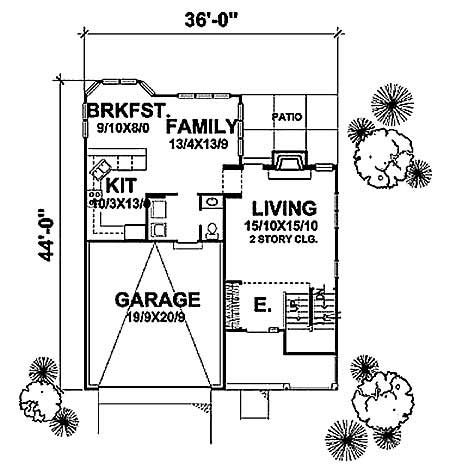 Floor Plan First Story