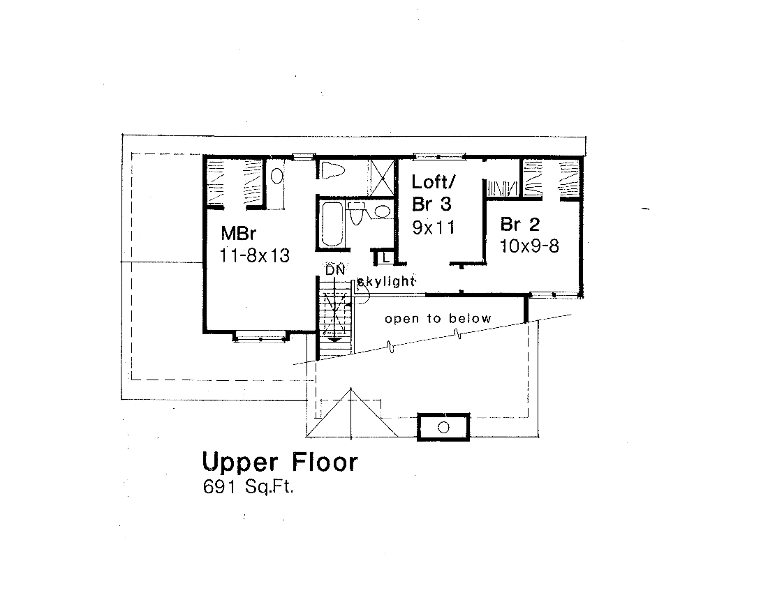 Floor Plan Upper Level