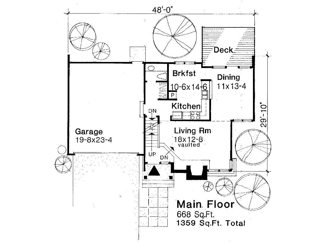 Floor Plan Main Level