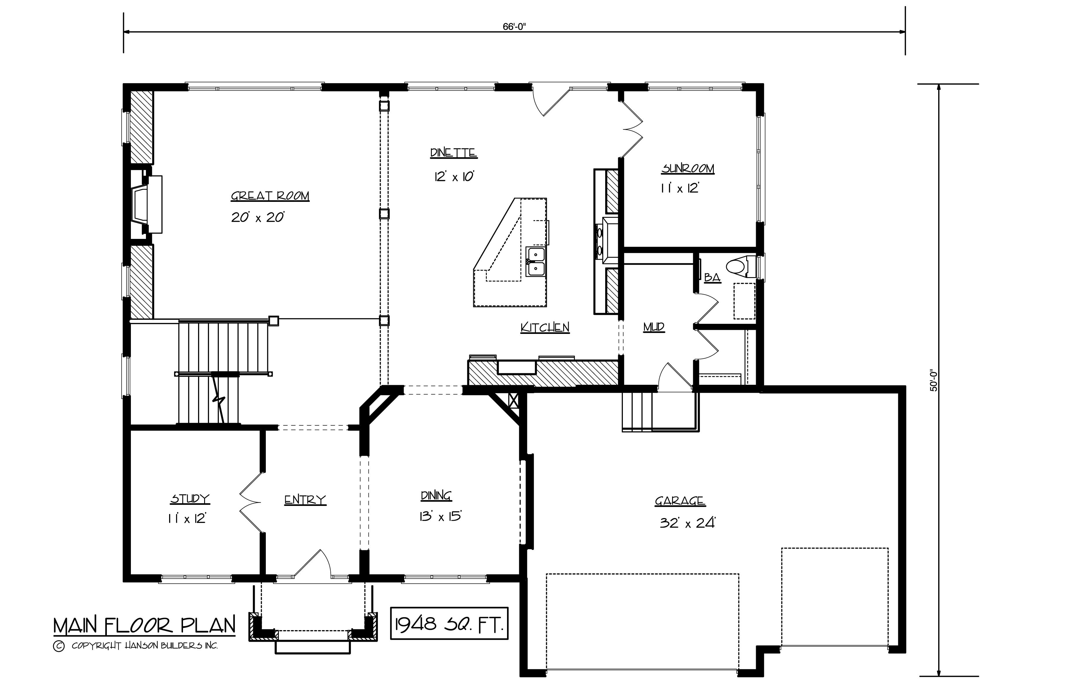 Floor Plan First Story