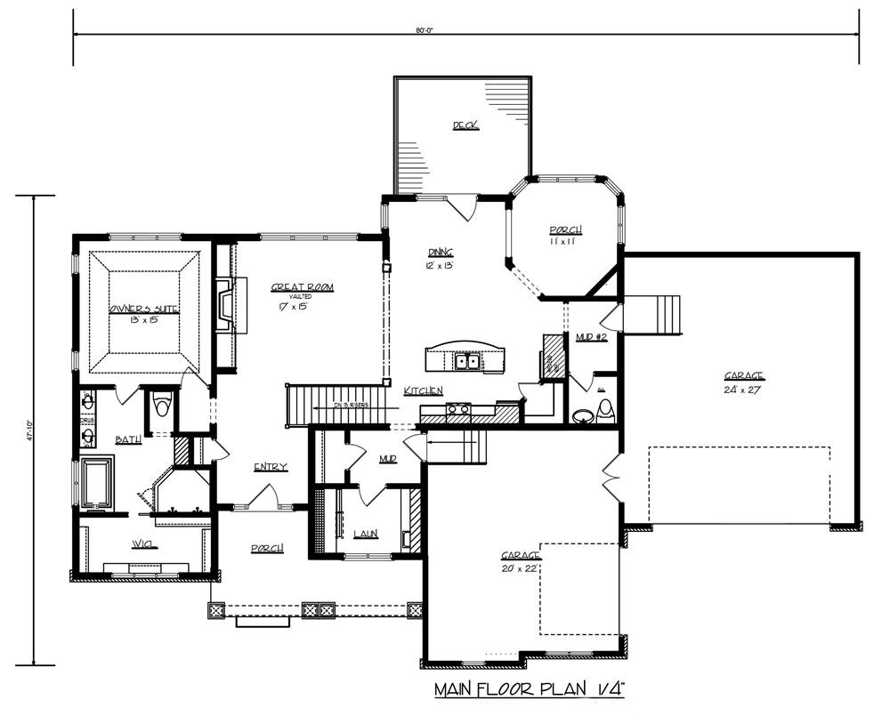 Floor Plan Main Level