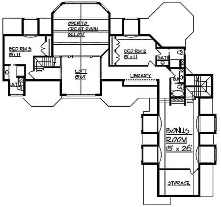 Floor Plan Second Story