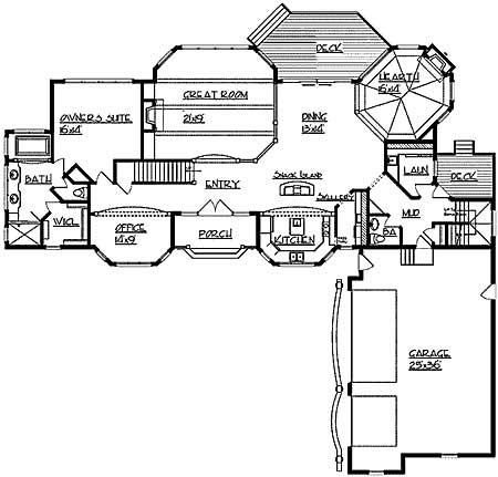 Floor Plan First Story