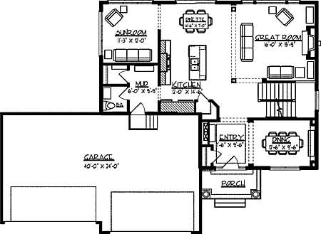 Floor Plan First Story
