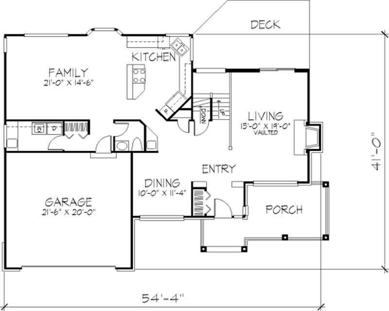 Floor Plan First Story