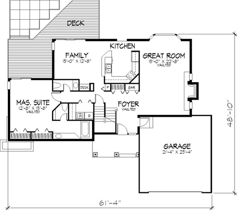 Floor Plan First Story