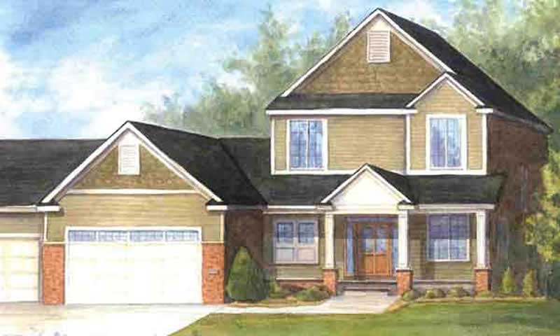 3-Bedroom, 2144 Sq Ft Country House Plan - 146-2351 - Front Exterior