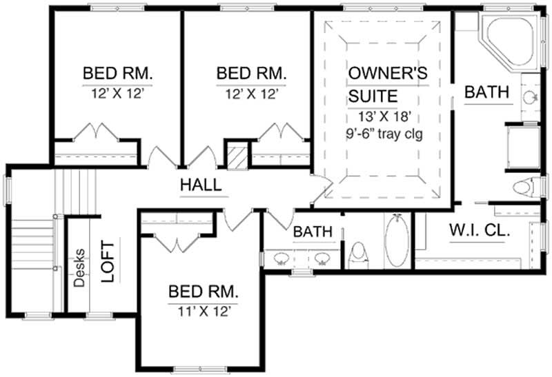 Second Floor Plan 