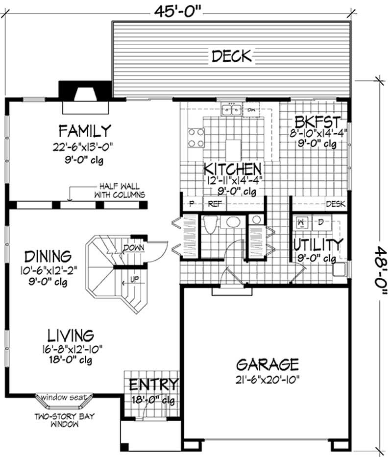 Floor Plan First Story