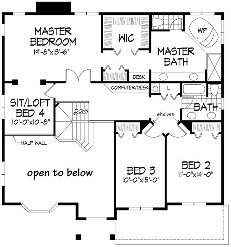 Floor Plan Second Story