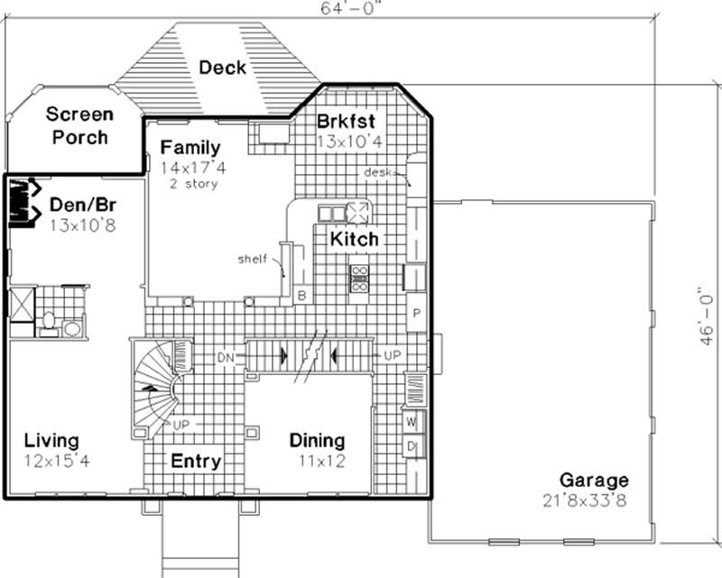 Floor Plan First Story