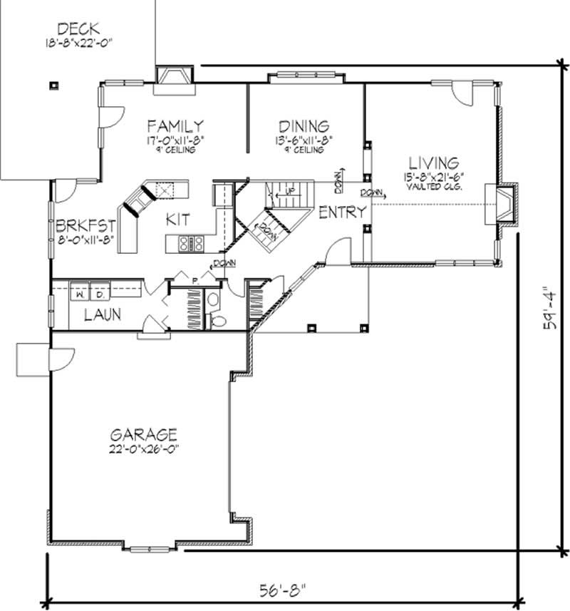Floor Plan First Story