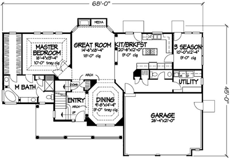 Floor Plan First Story