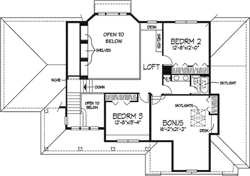 Floor Plan Second Story