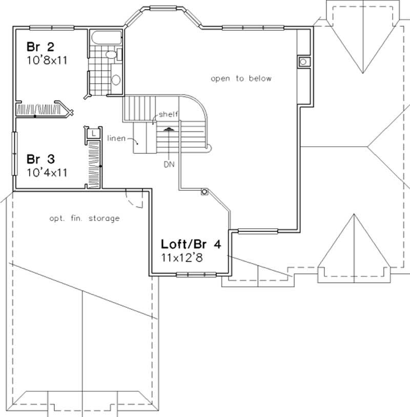Floor Plan Second Story