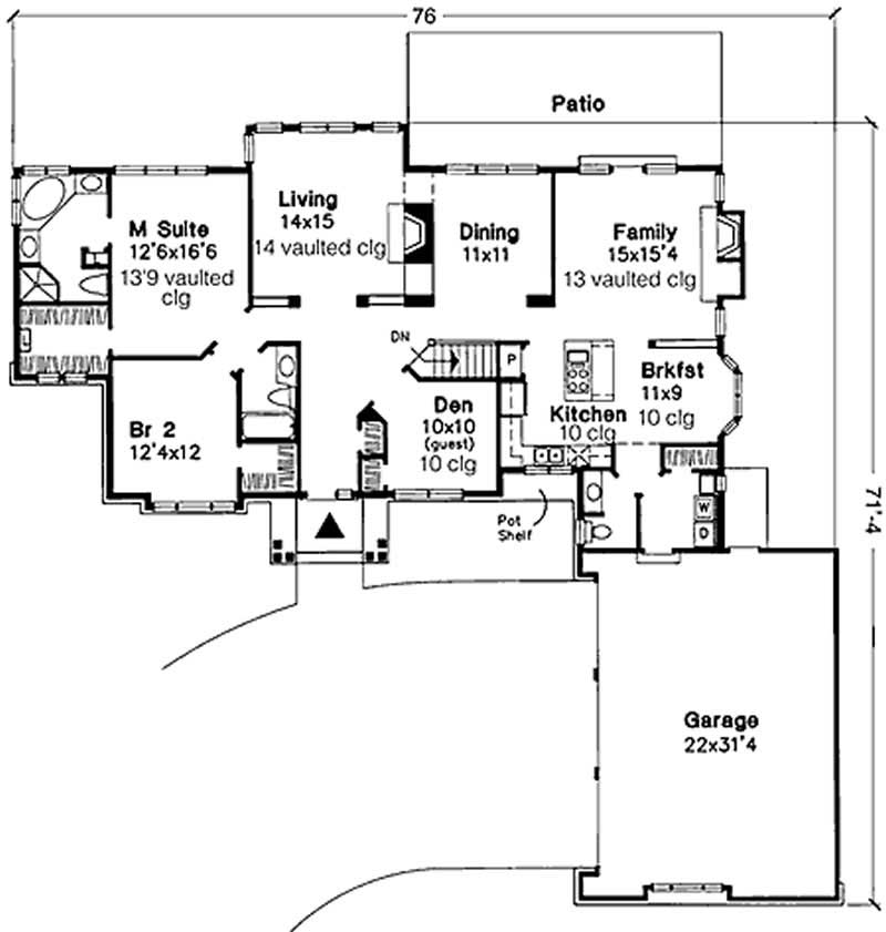 Floor Plan First Story