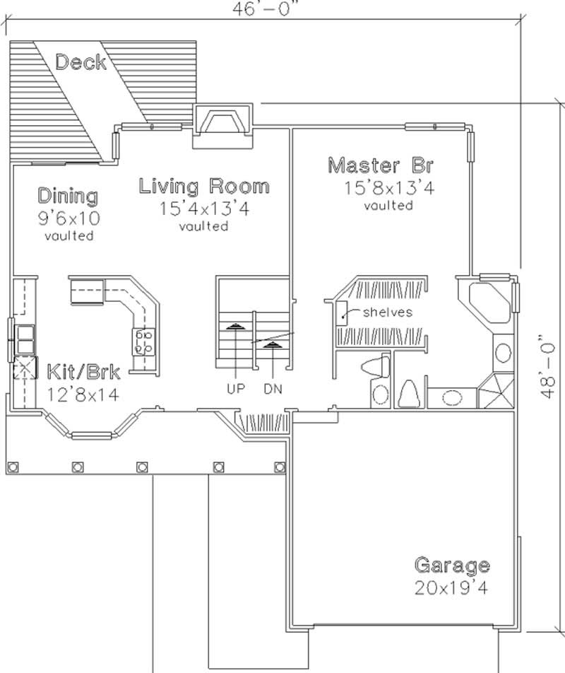 Floor Plan First Story