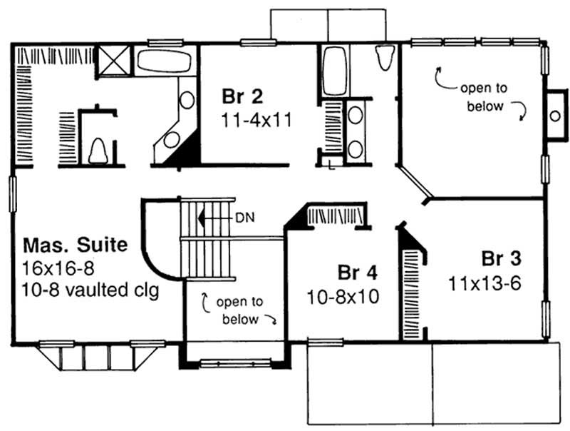 Floor Plan Second Story