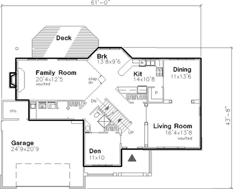 Floor Plan First Story