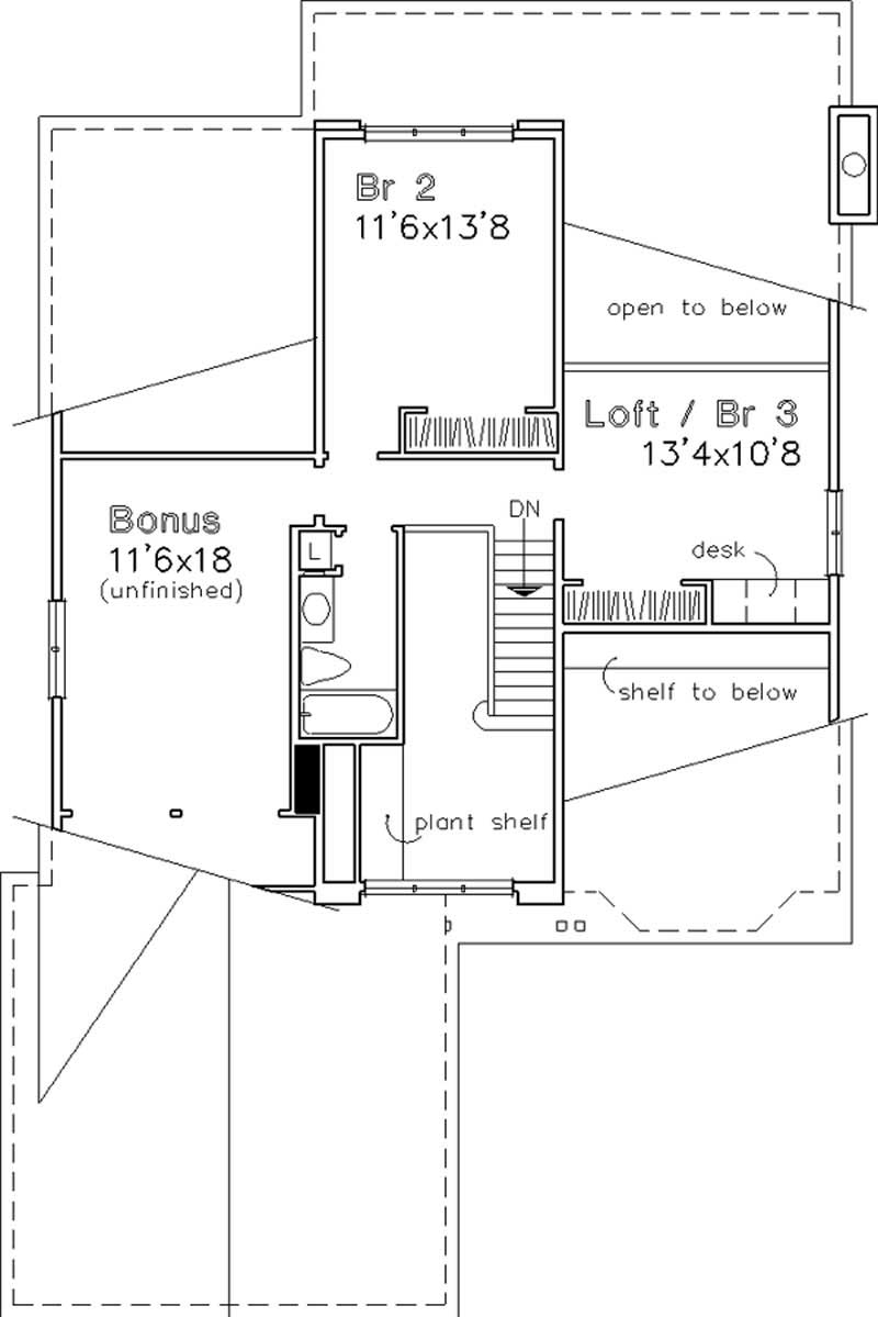 Floor Plan Second Story