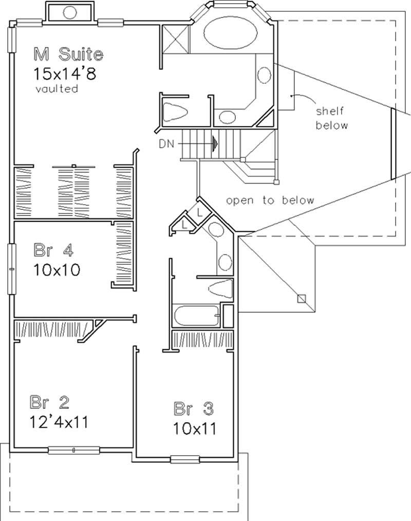 Floor Plan Second Story
