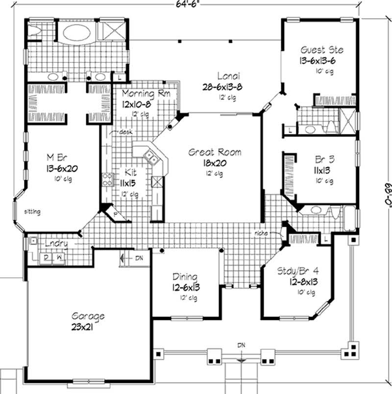 Floor Plan First Story