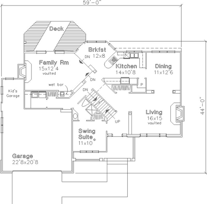 Floor Plan First Story