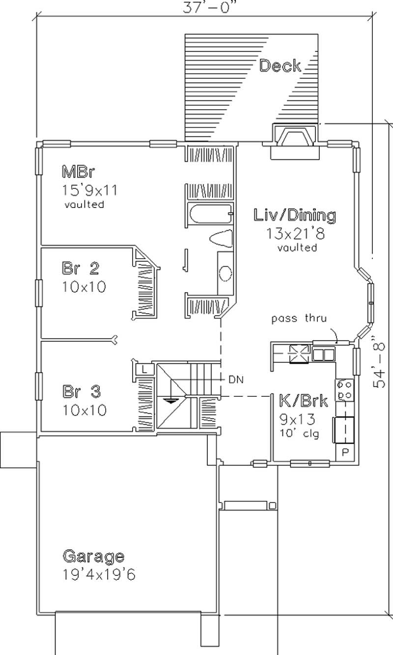 Floor Plan First Story