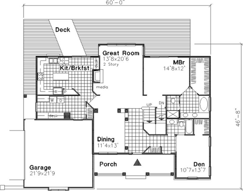Floor Plan First Story