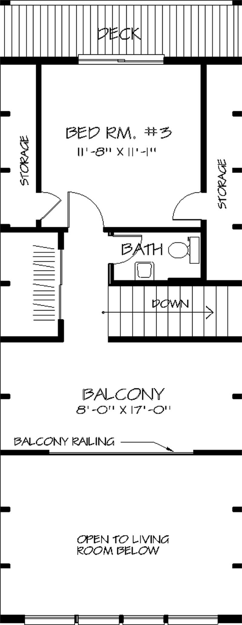 Floor Plan Second Story