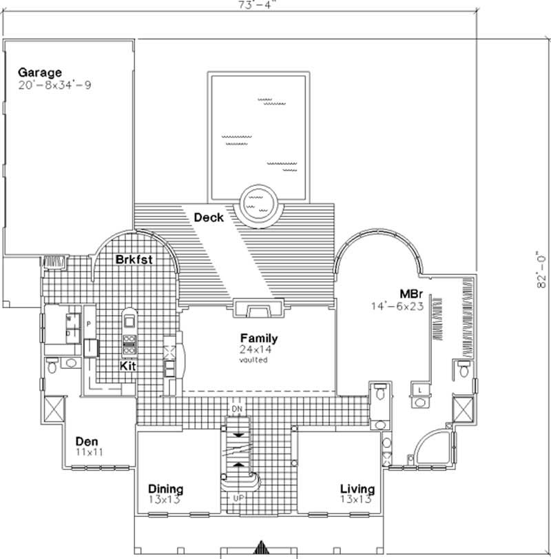 Floor Plan First Story