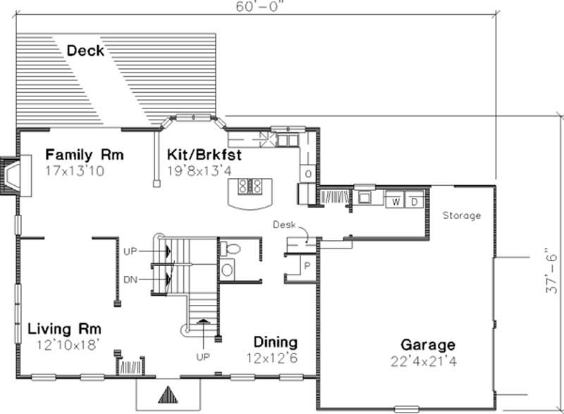 Floor Plan First Story