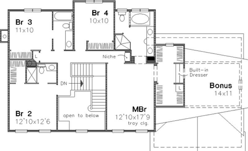 Floor Plan Second Story